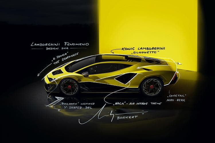 兰博基尼 Fenomeno Few Off V12 高清全屏壁纸