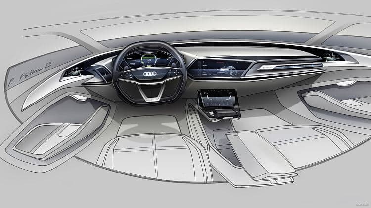 奥迪 概念车 e-tron sportback concept 高清全屏壁纸