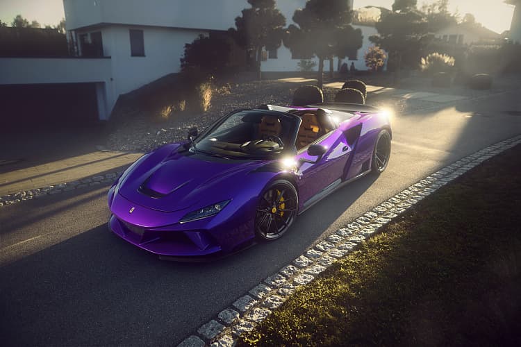 法拉利 F8 Spider N-Largo Novitec 高清全屏壁纸