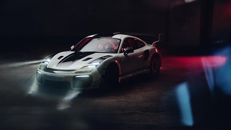 保时捷 911 GT2 RS one-off Slantnose 高清全屏壁纸
