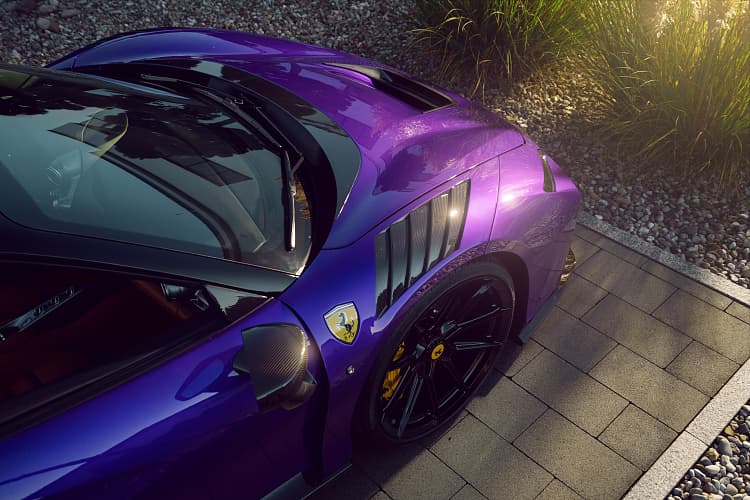 法拉利 F8 Spider N-Largo Novitec 高清全屏壁纸