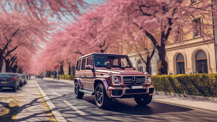 奔驰 AMG G 63 高清全屏壁纸