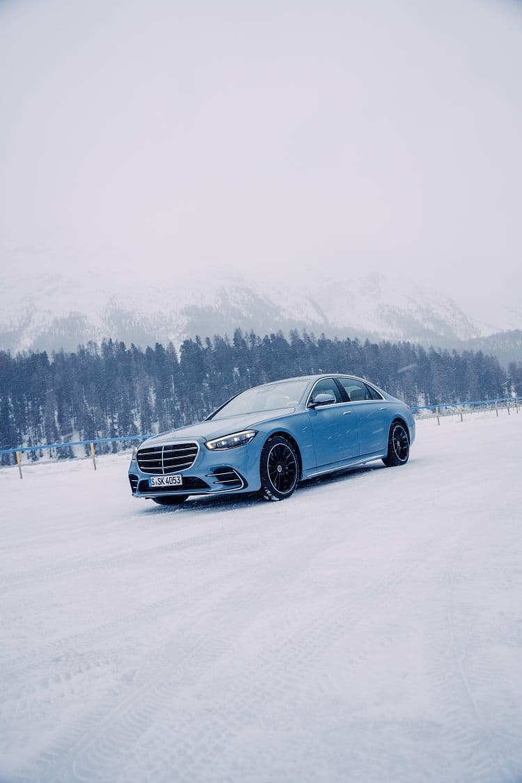 奔驰 S级 450d 4matic lang amg line manufaktur 高清全屏壁纸