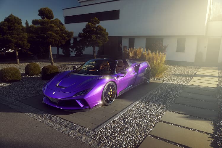 法拉利 F8 Spider N-Largo Novitec 高清全屏壁纸