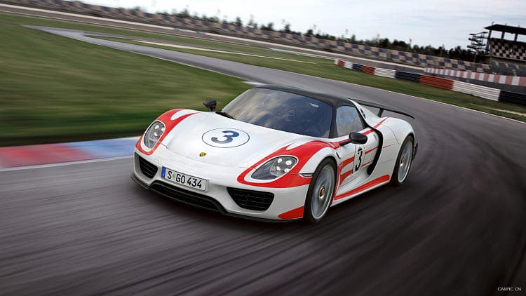 保时捷 918 spyder 高清全屏壁纸