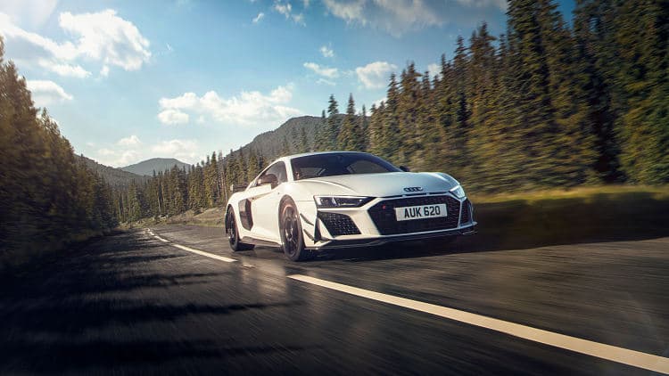 奥迪 R8 coupe v10 gt 高清全屏壁纸