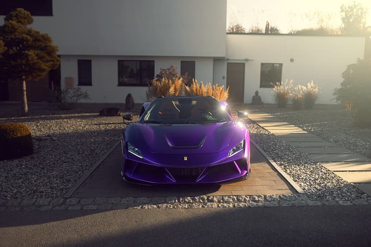 法拉利 F8 Spider N-Largo Novitec 高清全屏壁纸