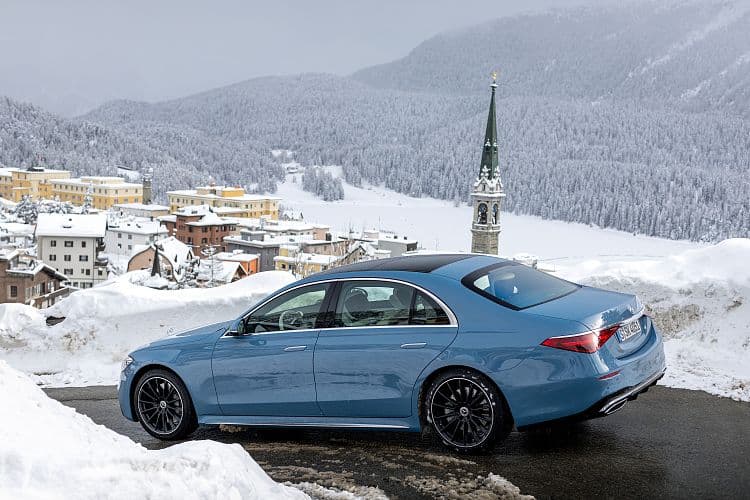 奔驰 S级 450d 4matic lang amg line manufaktur 高清全屏壁纸