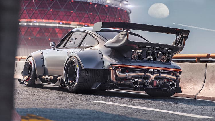 保时捷 911 modified 高清全屏壁纸