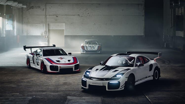 保时捷 911 GT2 RS one-off Slantnose 高清全屏壁纸