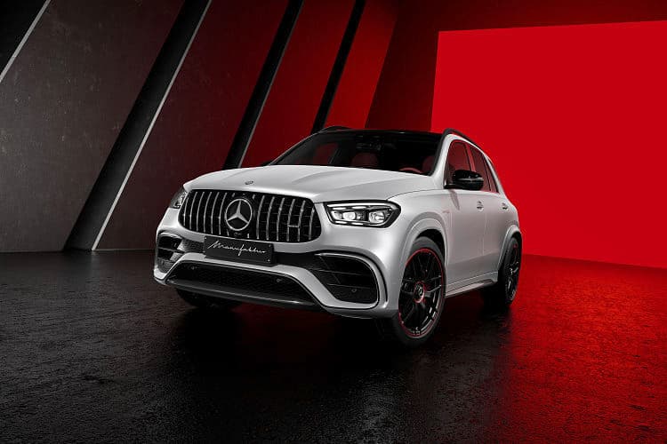 奔驰 AMG GLE MANUFAKTUR Arctic Silver edition 高清全屏壁纸