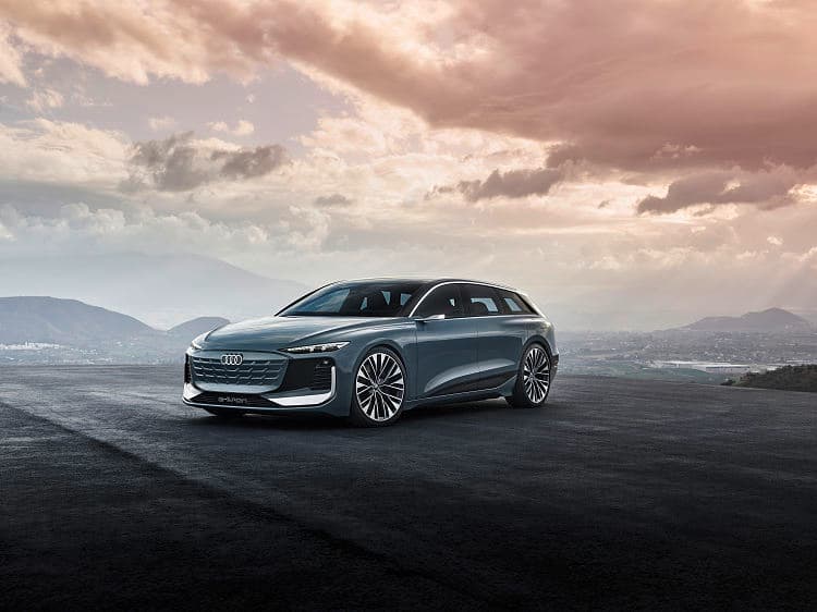 奥迪 A6 e-tron avant concept 高清全屏壁纸