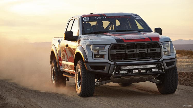 福特 F150 猛禽 race truck 高清全屏壁纸