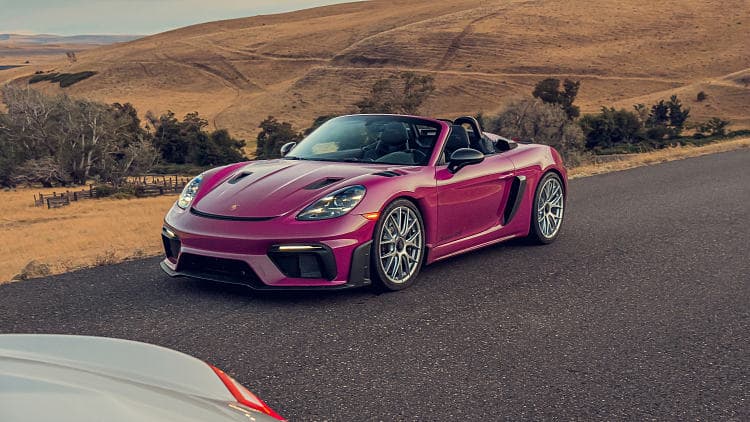 保时捷 718 spyder rs weissach package 高清全屏壁纸