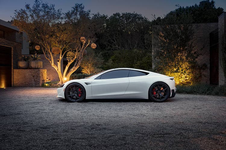 特斯拉 Roadster  高清全屏壁纸