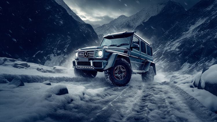 奔驰 AMG G 63 高清全屏壁纸