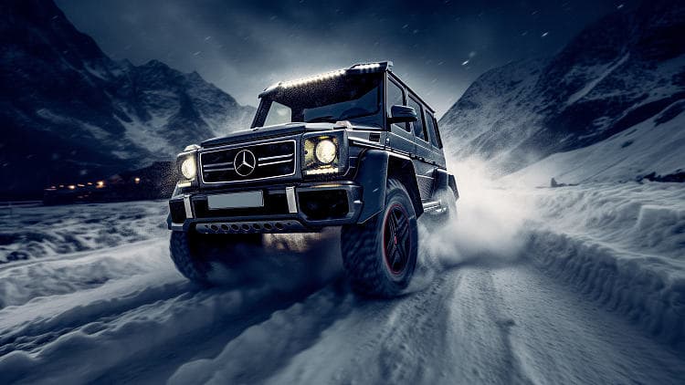 奔驰 AMG G 63 高清全屏壁纸