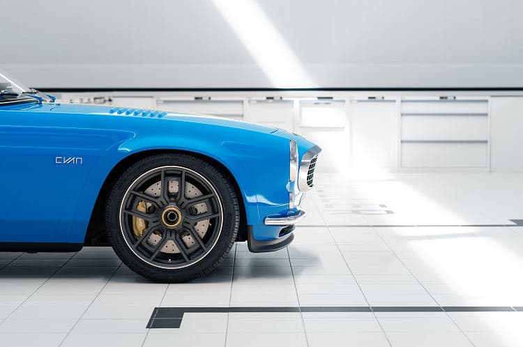 沃尔沃 P1800 Cyan 高清全屏壁纸