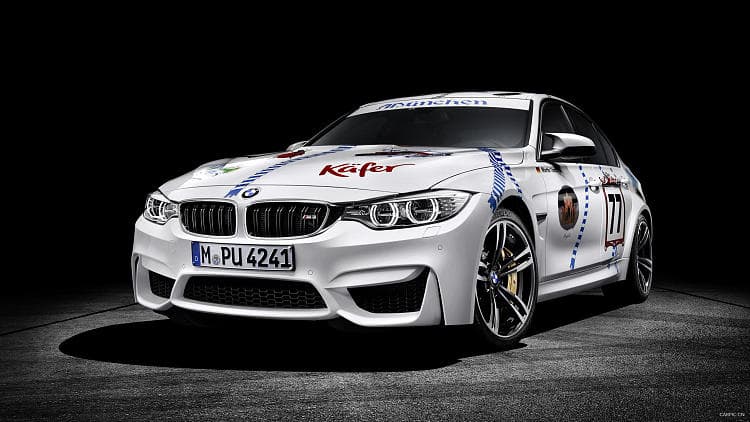 宝马 M3 munichner wirte 高清全屏壁纸