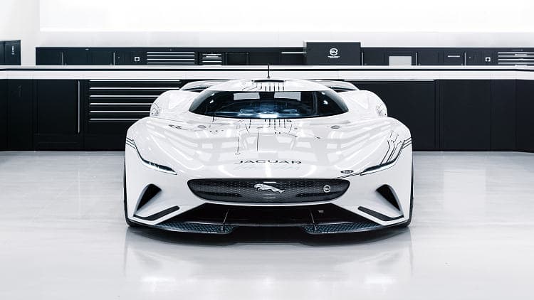 捷豹 Vision Gran Turismo SV 高清全屏壁纸