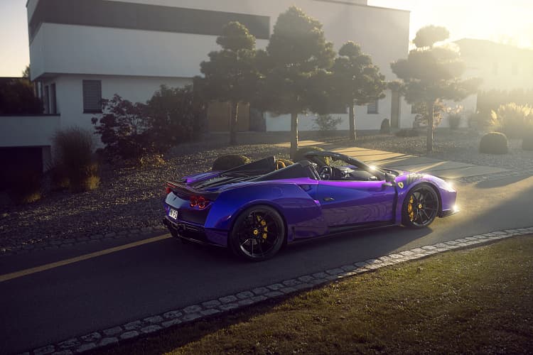 法拉利 F8 Spider N-Largo Novitec 高清全屏壁纸