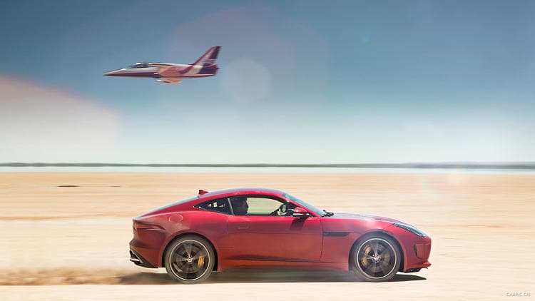 捷豹 F-TYPE r coupe awd 高清全屏壁纸