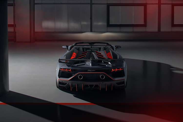 兰博基尼 Aventador SVJ ROADSTER 高清手机竖屏壁纸