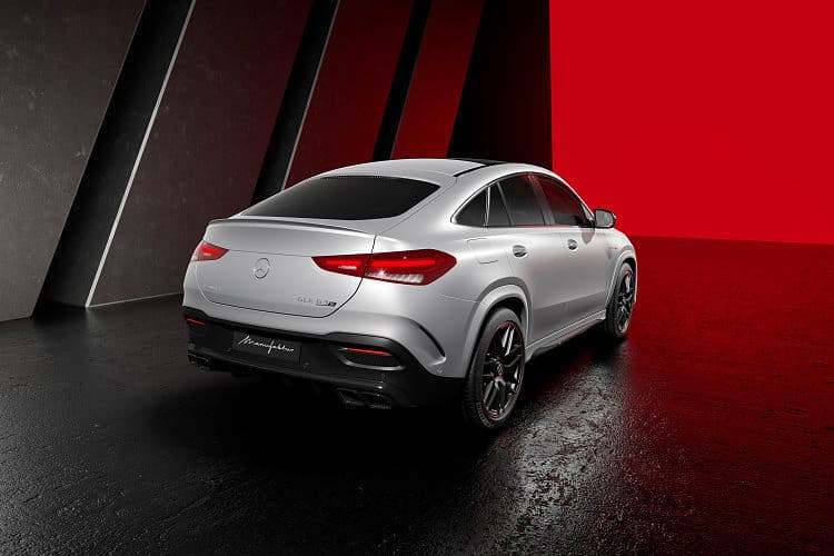 奔驰 AMG GLE MANUFAKTUR Arctic Silver edition 高清全屏壁纸