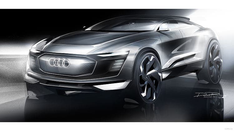 奥迪 概念车 e-tron sportback concept 高清全屏壁纸
