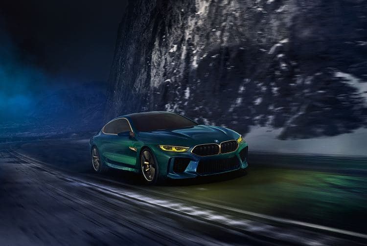 宝马 M8 gran coupe concept 高清全屏壁纸