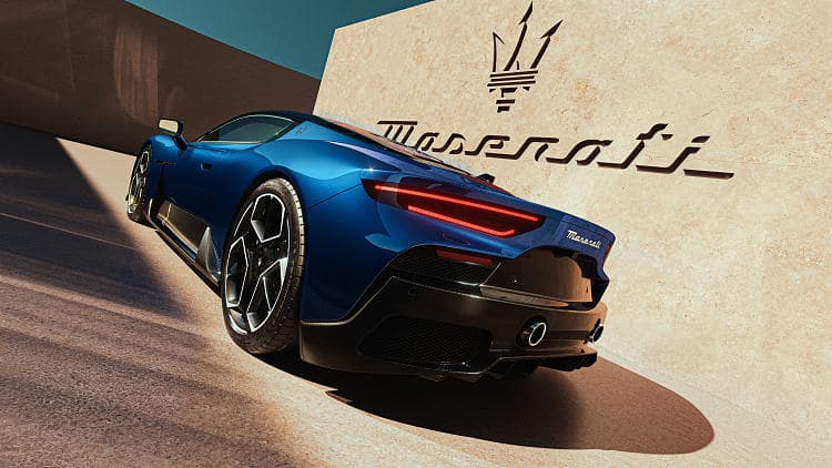 玛莎拉蒂 MC20 rear 高清全屏壁纸