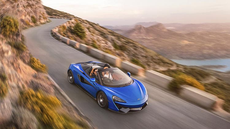 迈凯伦 570S spider 高清全屏壁纸