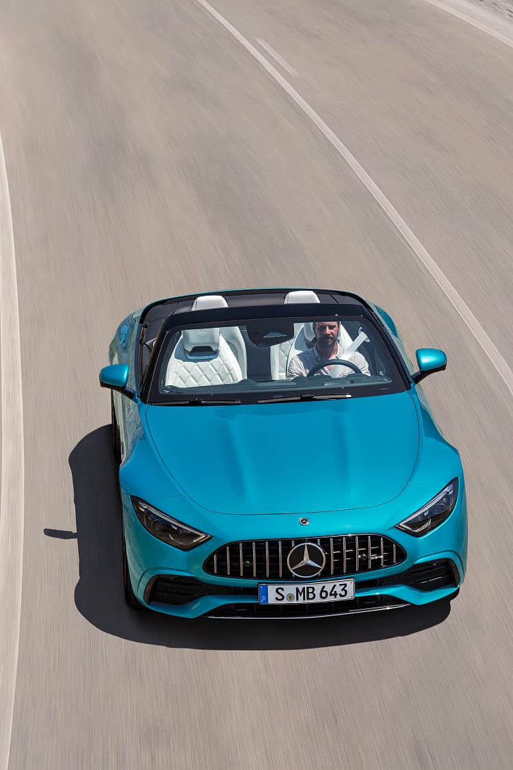 奔驰 AMG SL 43 高清全屏壁纸