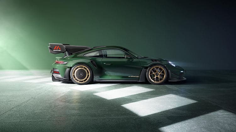 保时捷 911 gt3 rs with manthey kit 高清全屏壁纸