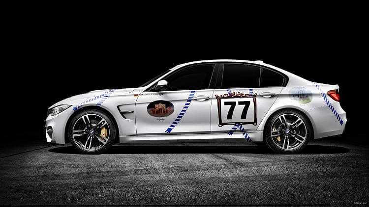 宝马 M3 munichner wirte 高清全屏壁纸