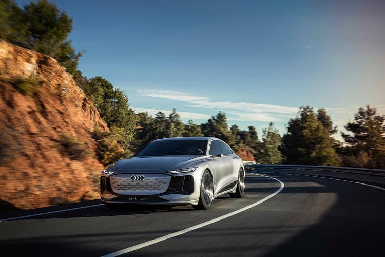 奥迪 A6 e-tron concept 高清全屏壁纸