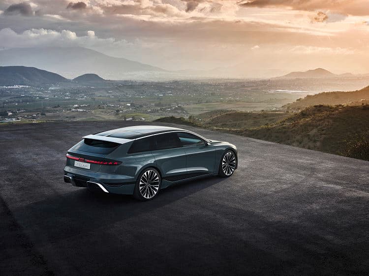 奥迪 A6 e-tron avant concept 高清全屏壁纸