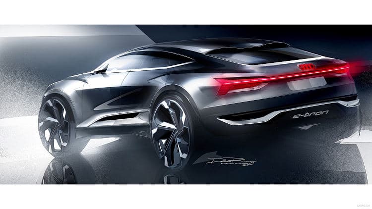 奥迪 概念车 e-tron sportback concept 高清全屏壁纸