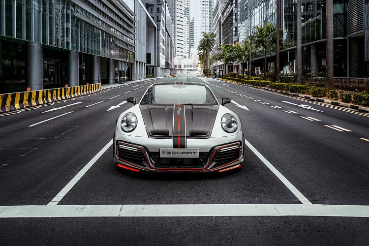 保时捷 911 TECHART GTstreet R 高清全屏壁纸