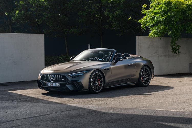 奔驰 AMG SL 55_4matic_night_pack 高清全屏壁纸