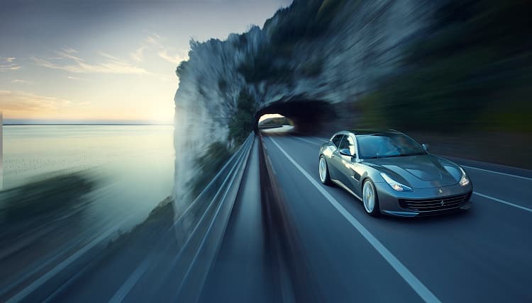 法拉利 GTC4Lusso  高清全屏壁纸