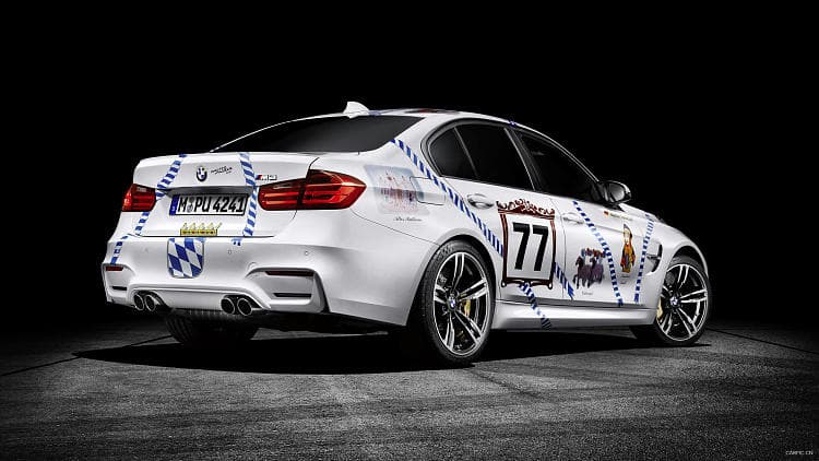 宝马 M3 munichner wirte 高清全屏壁纸