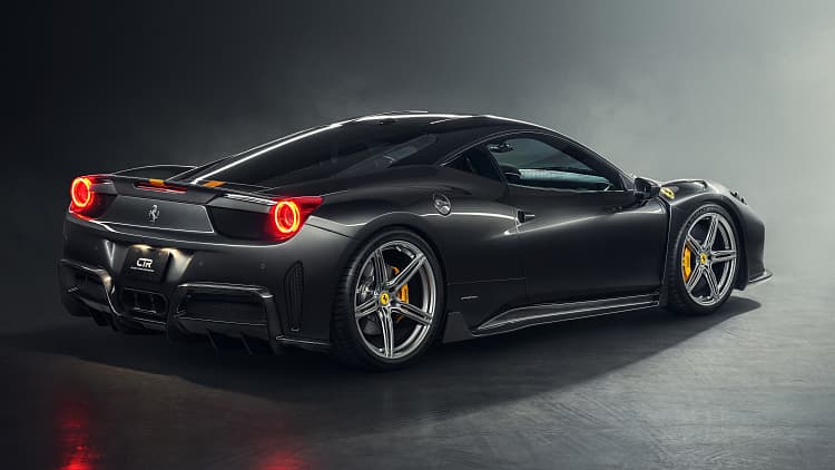 法拉利 458 ctr carbon aero 高清全屏壁纸