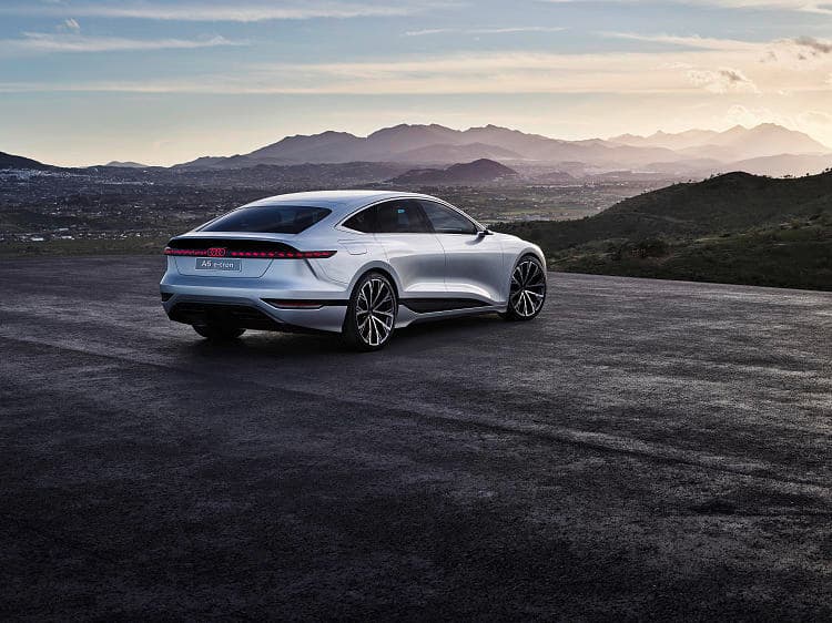 奥迪 A6 e-tron concept 高清全屏壁纸
