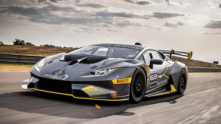 兰博基尼 Huracán super trofeo evo 高清全屏壁纸