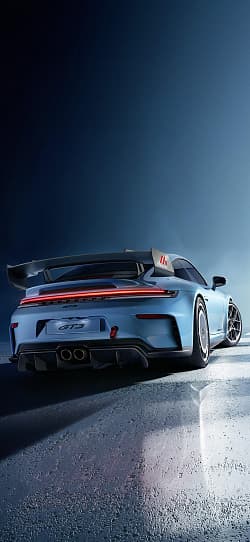 保时捷 911 GT3 Manthey Kit 高清手机竖屏壁纸