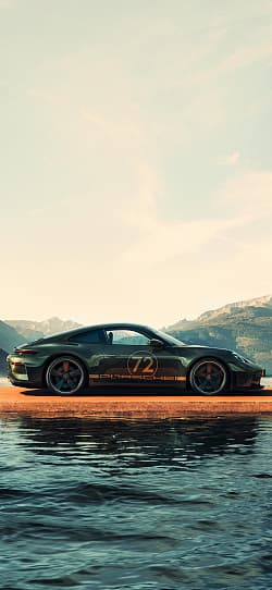 保时捷 911 GT3 90 F.A. 高清手机竖屏壁纸