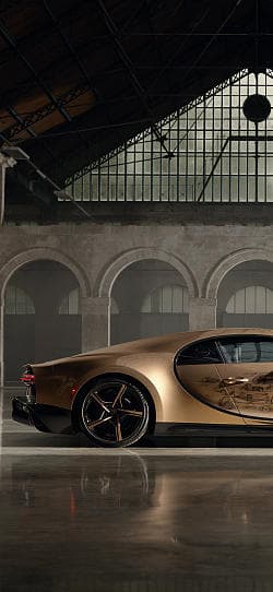 布加迪 Chiron super sport golden era 高清手机竖屏壁纸