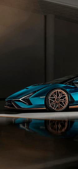 兰博基尼 Sian roadster 高清手机竖屏壁纸