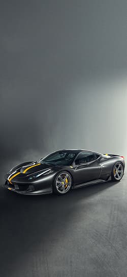法拉利 458 ctr carbon aero 高清手机竖屏壁纸